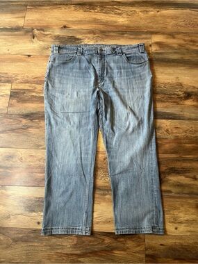 Duluth Trading Men's 44x30 Ballroom Double Flex Relaxed Fit Denim Jeans Workwear